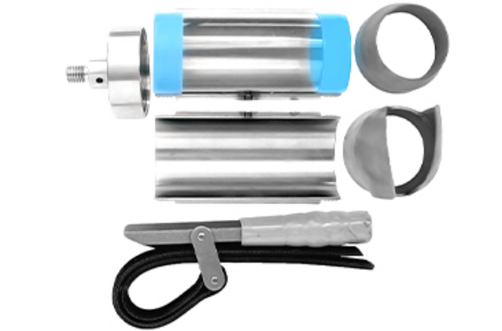 Picture of 2.5" X 6" Split Soil Core Sampler w/ Both Auger & Core Tips