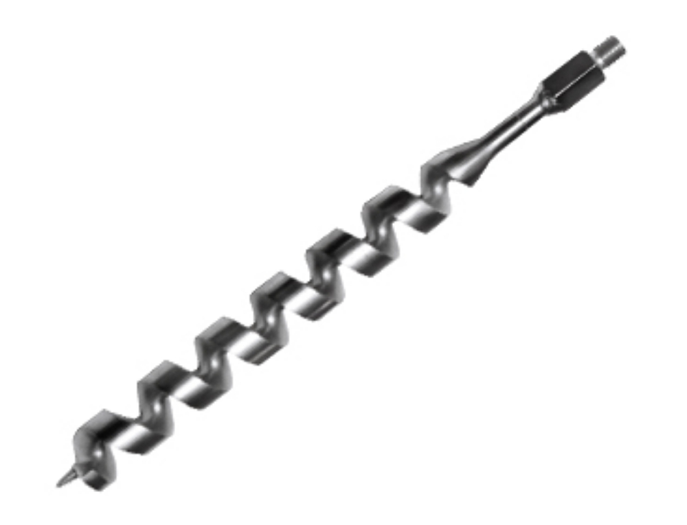 Picture of 1.75" x 12" Flighted Screw Auger 5/8" Thread