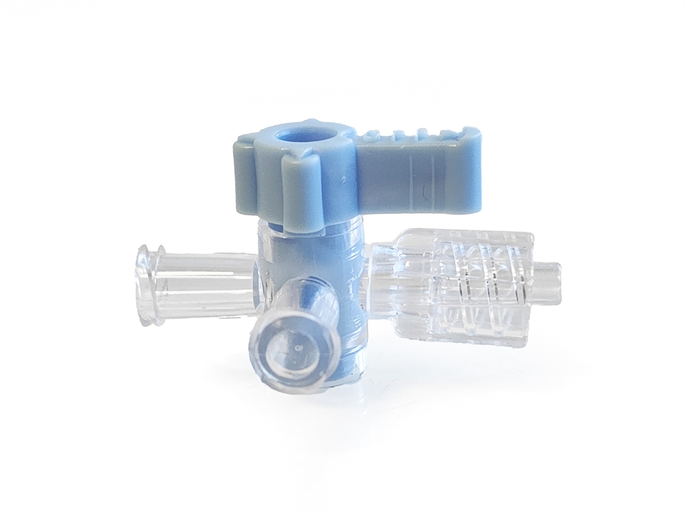 Picture of Spin Lock 3-way Stop Valve  Polycarbonate
