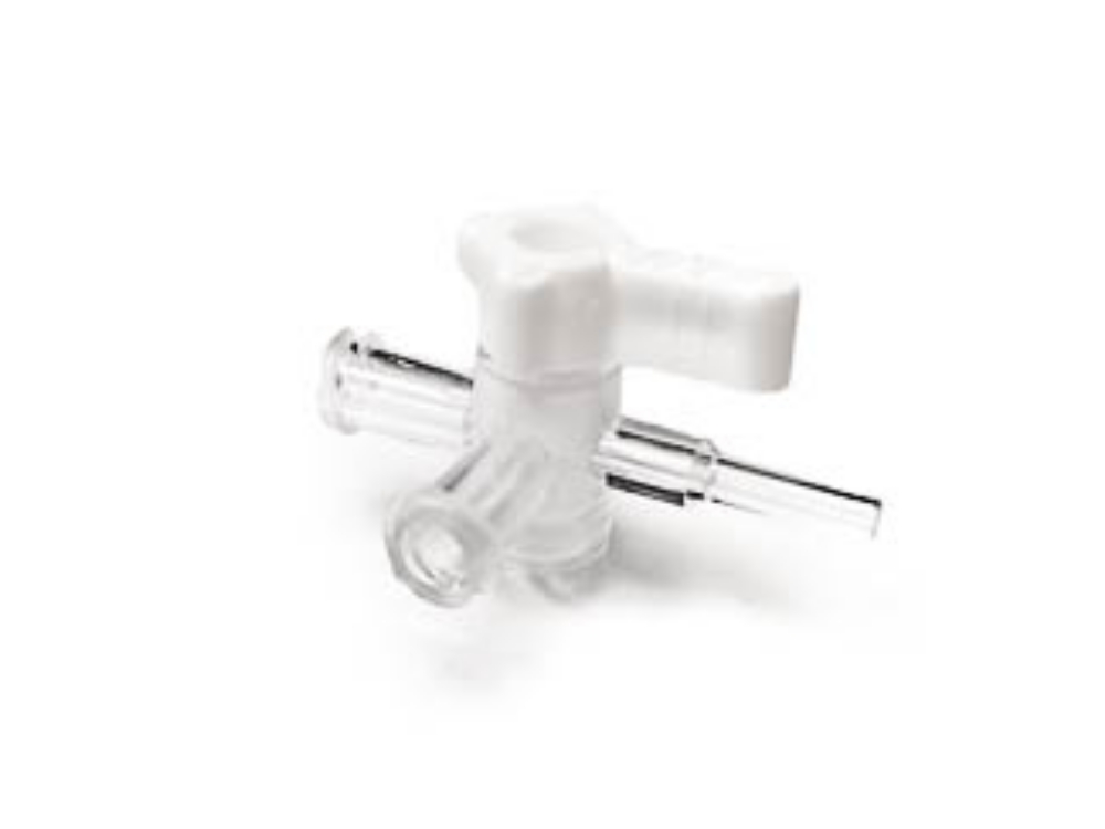 Picture of 3-way Stop Valve Polycarbonate