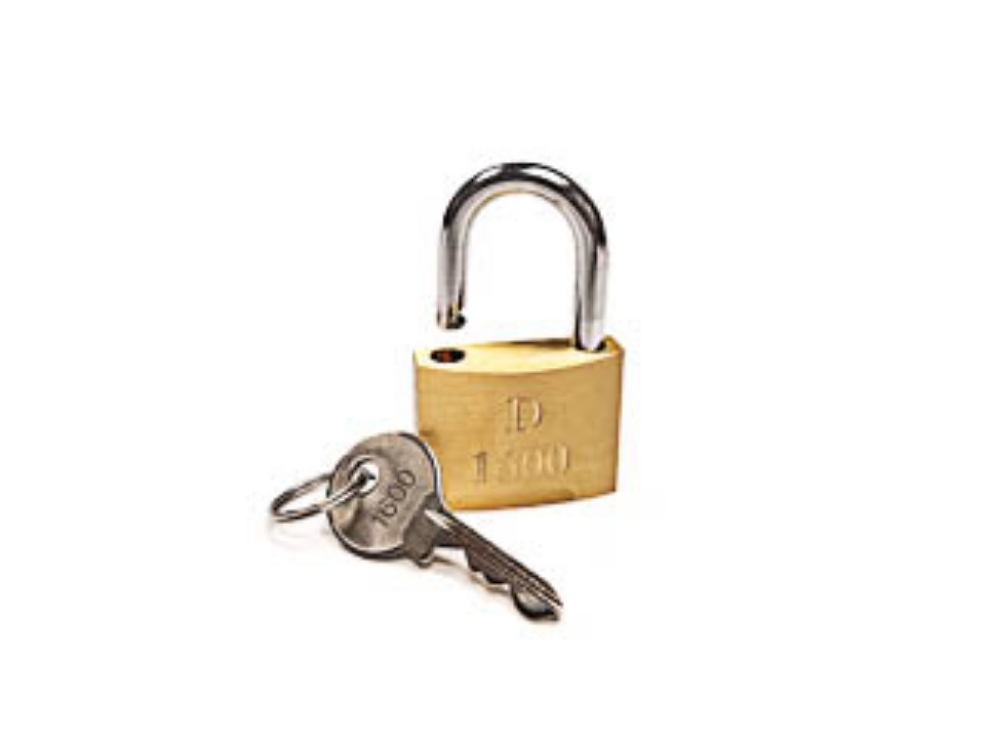 Picture of Brass Padlock, D1600, Keyed Alike
