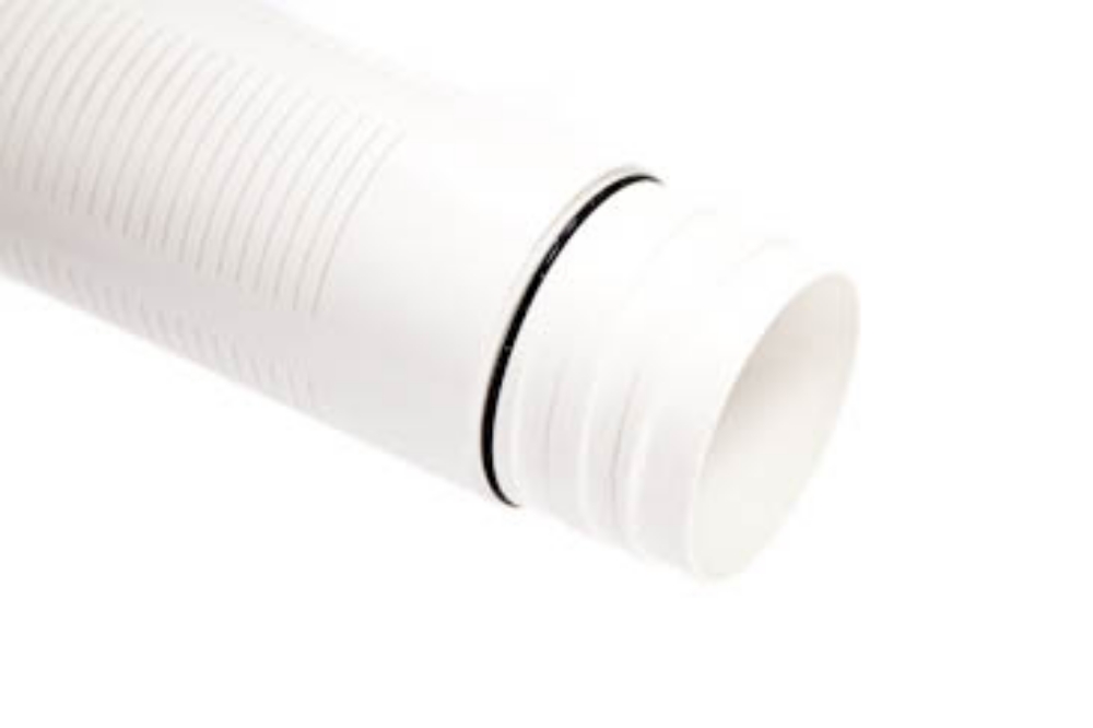 Picture of 1.5" x 5' PVC Well Screen, .010, Sch80, 2 TPI  Male x Female Threads