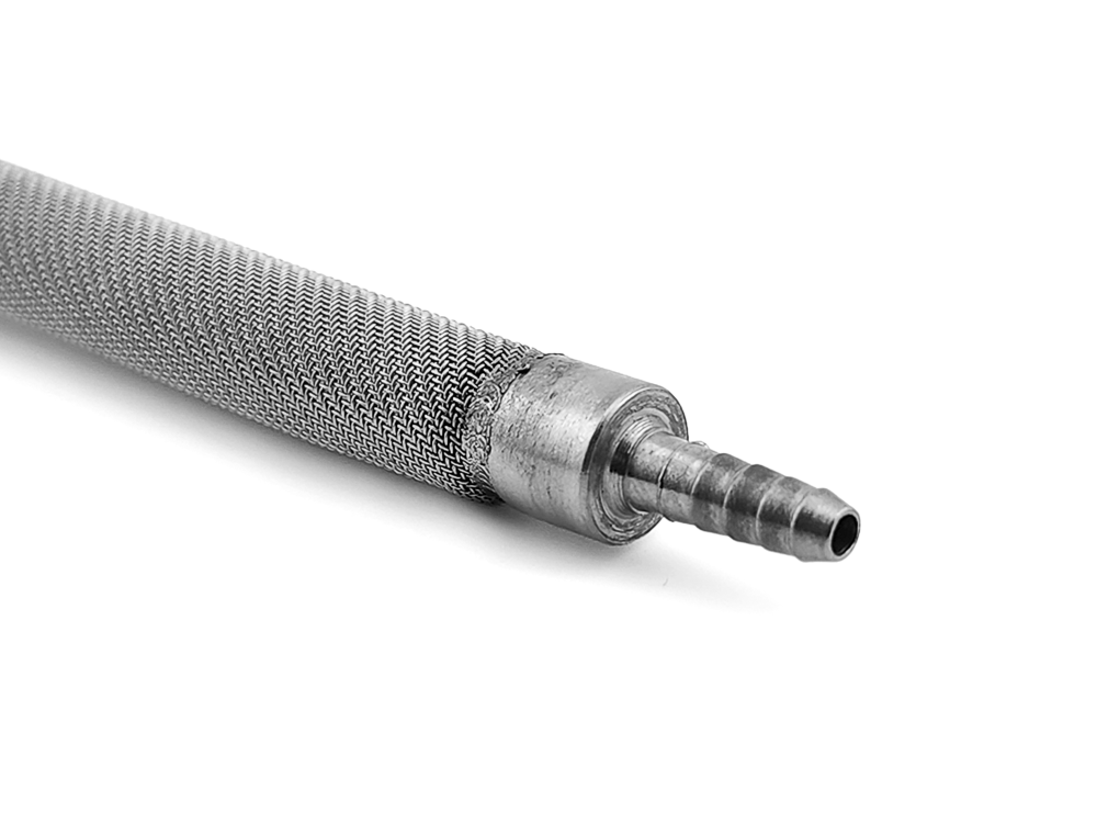 Picture of 12" Stainless Steel Implant Barb Fitting